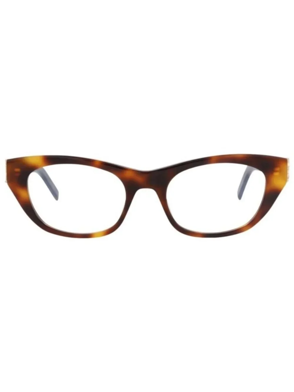 New Saint Laurent Womens Cat Eye Havana Havana Transparent Fashion Designer Eyeg